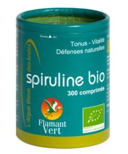 Spiruline  BIO, 300 comprimés